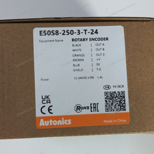 >Autonics Encoder E50S8-250-3-T-24 Push-Pull Output Incremental