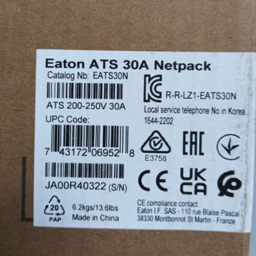 Eaton EATON ATS30 EATS30N