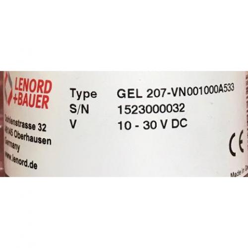 Germany Lenord+Bauer GEL 207-VN001000A533 10-30 V DC 1523000032 Encoder